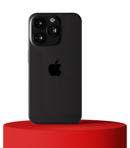 iphone with the utah360 app on a stand