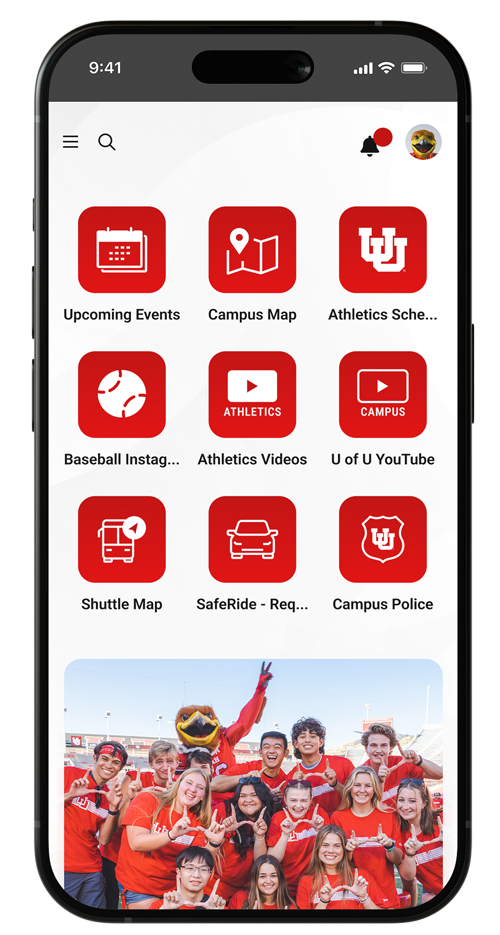 iphone with the utah360 app